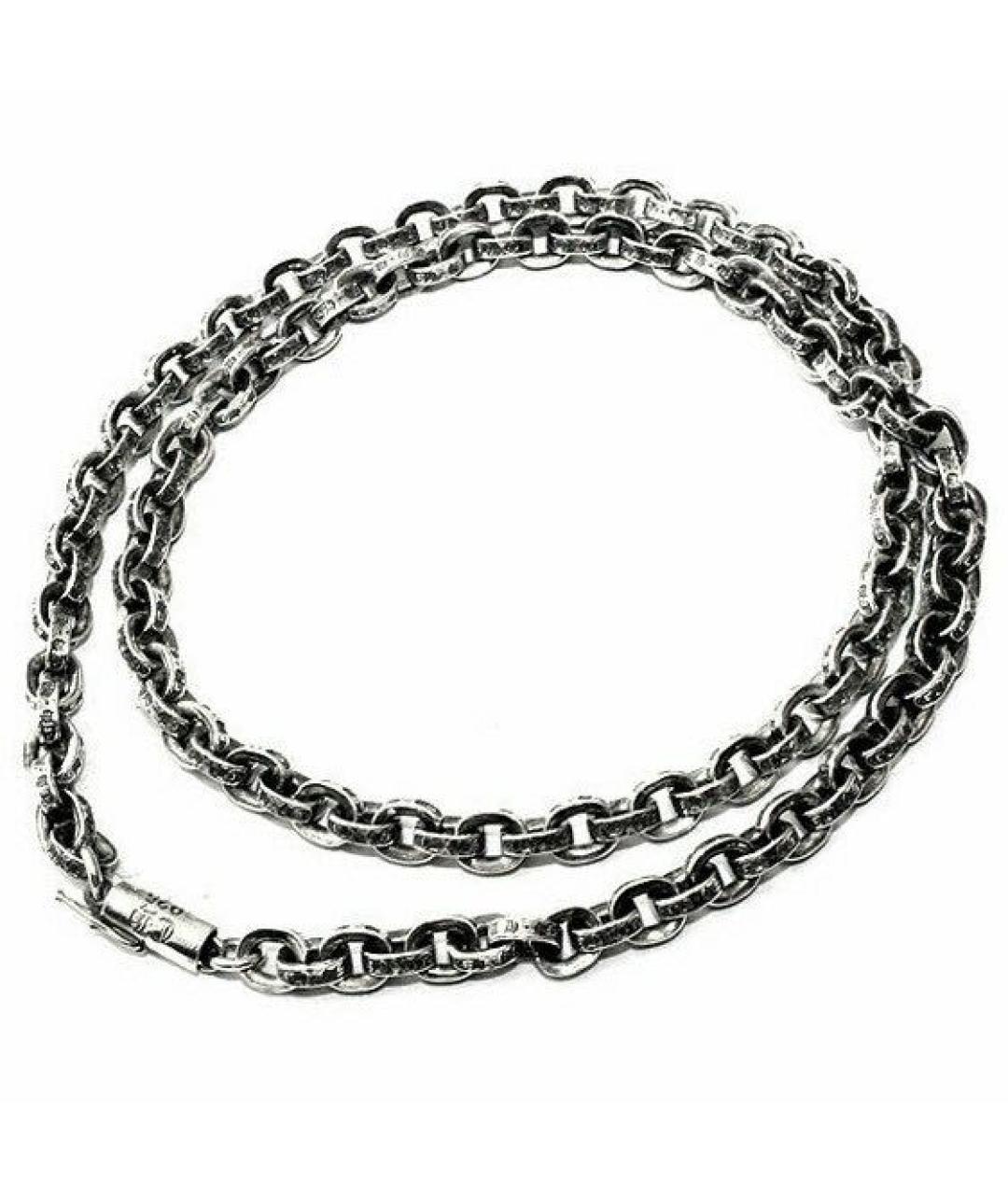 CHROME HEARTS Серебряная серебряная цепочка/подвеска, фото 7