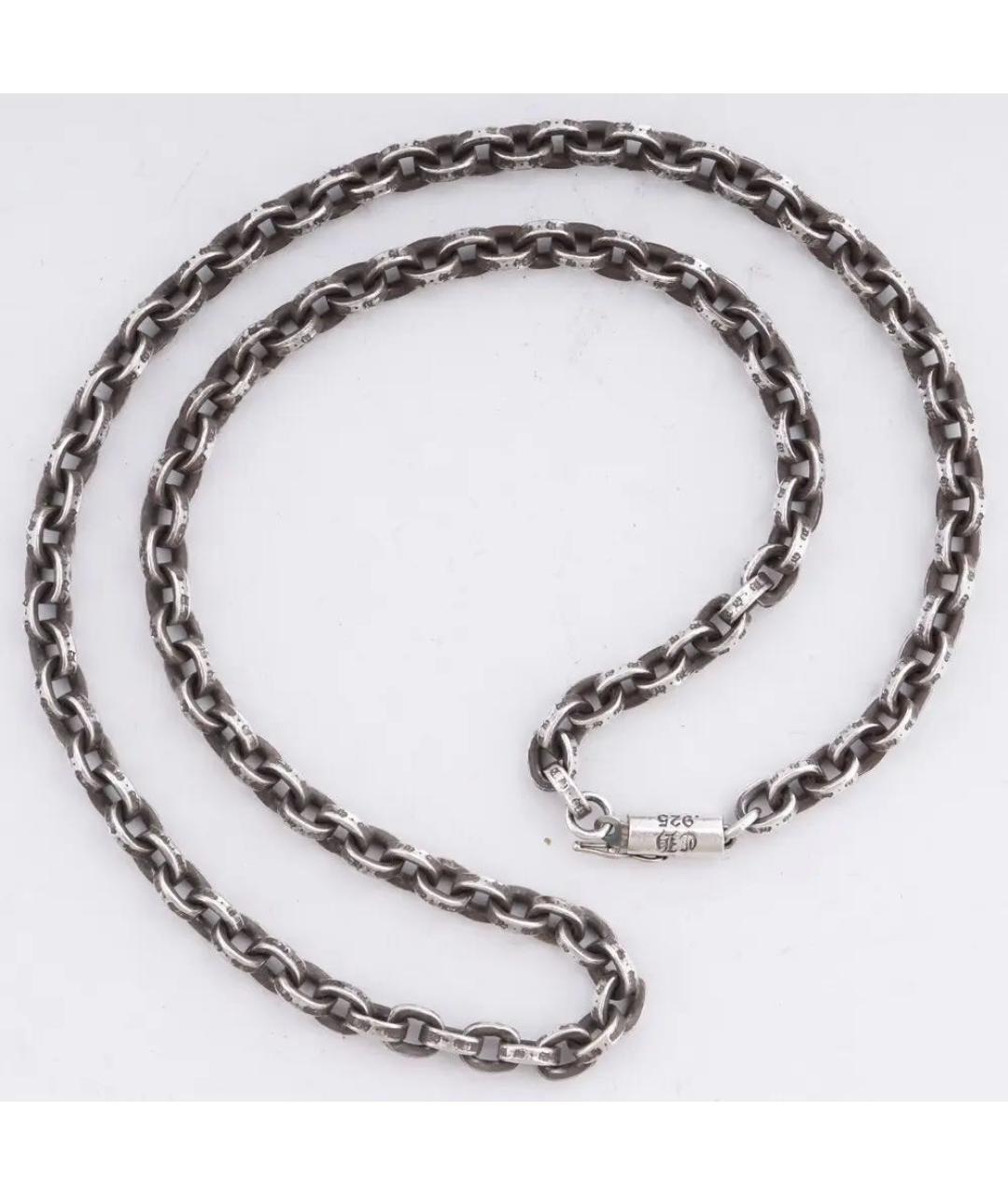 CHROME HEARTS Серебряная серебряная цепочка/подвеска, фото 2