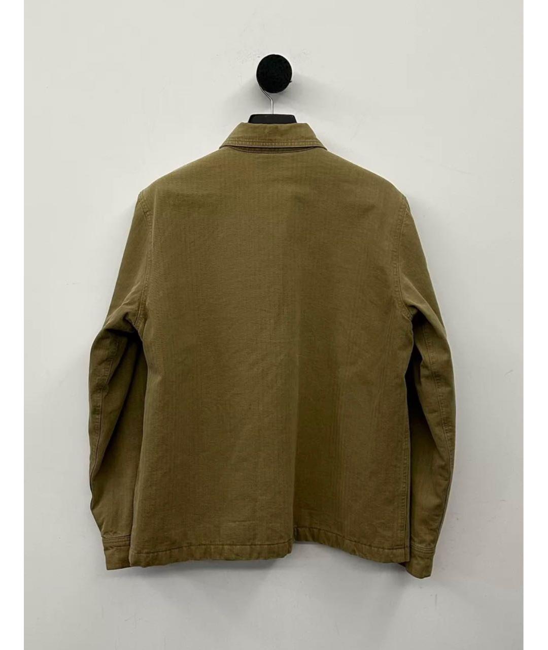 CHROME HEARTS Хаки хлопковая кэжуал рубашка, фото 4