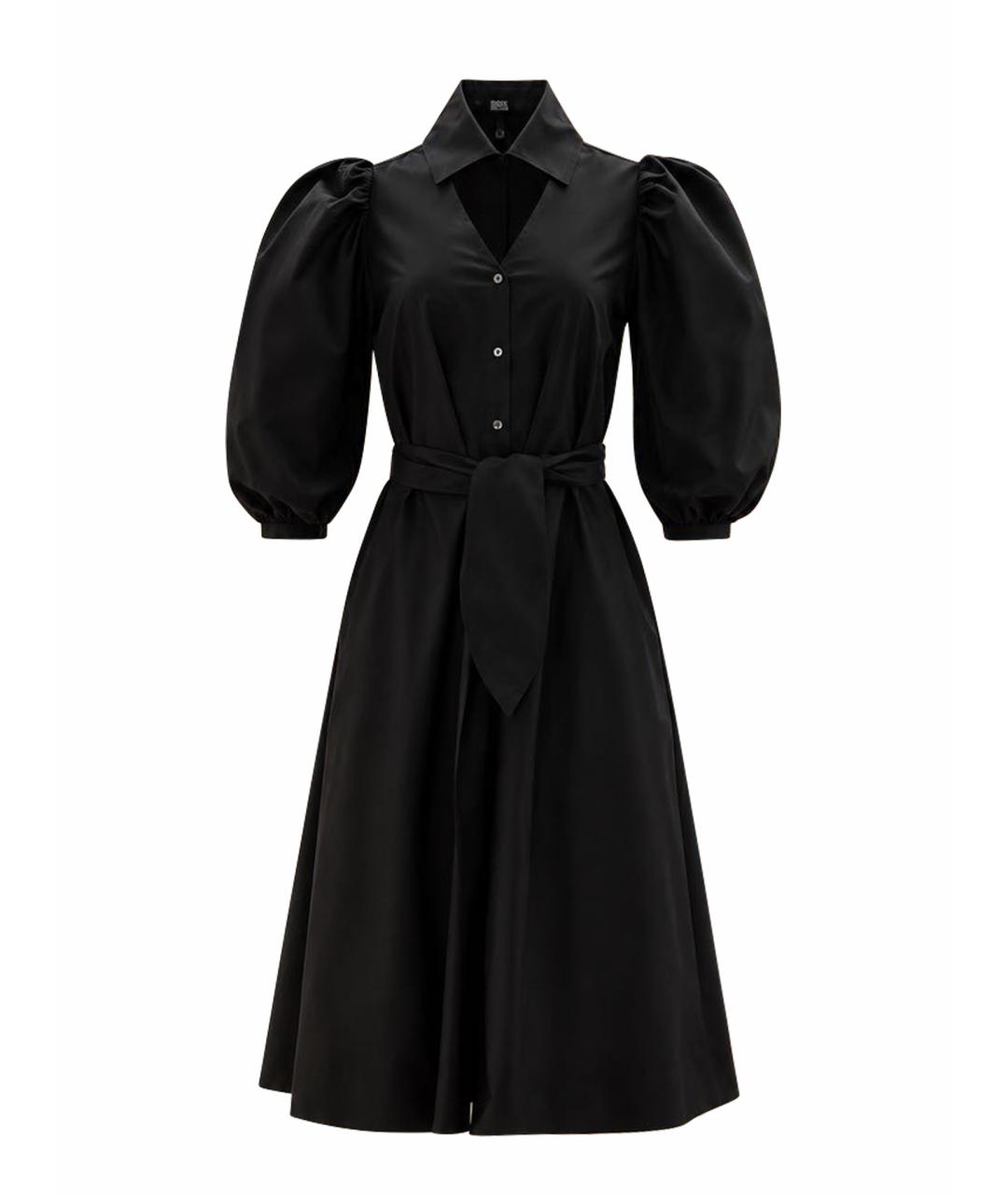 KARL LAGERFELD Черное хлопковое платье, фото 1