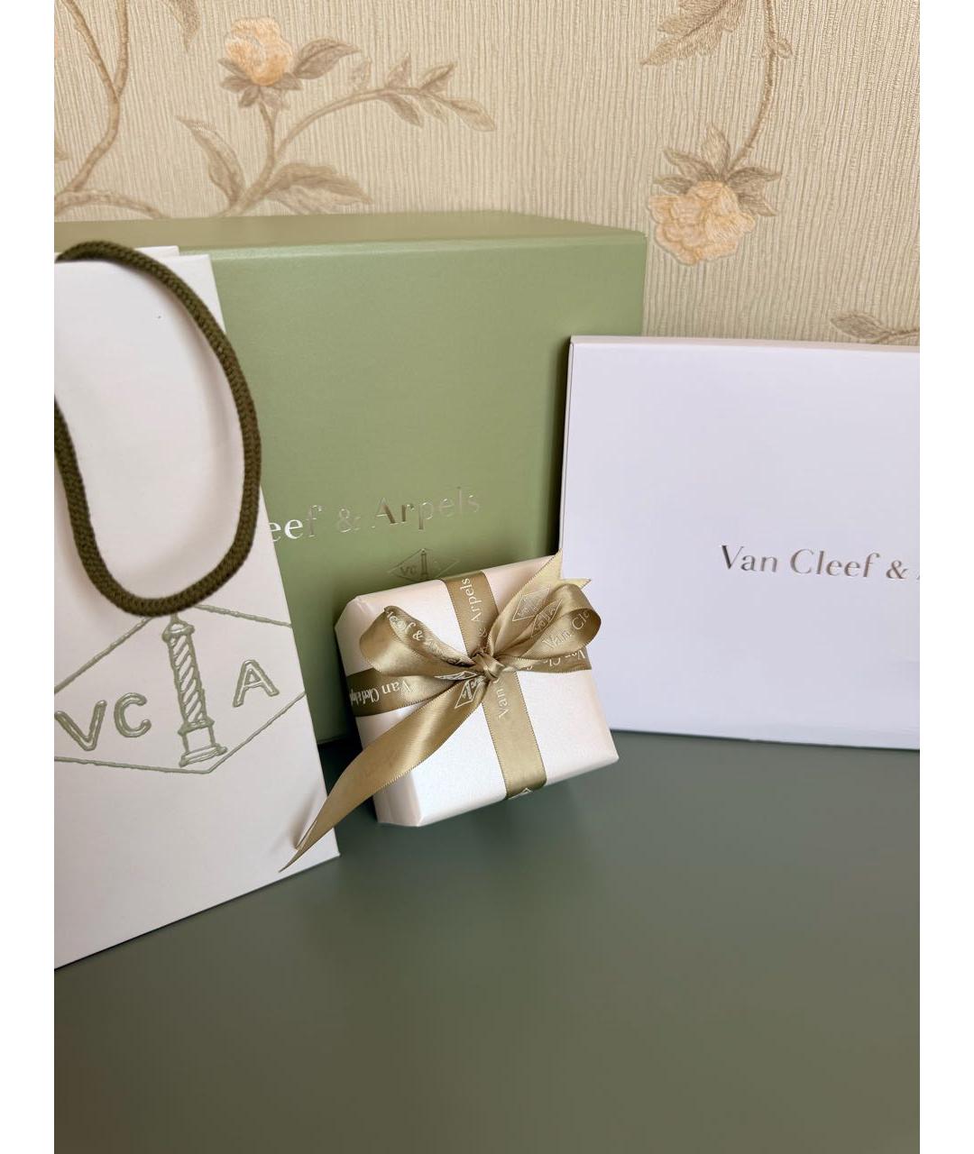 VAN CLEEF & ARPELS Черные серьги из желтого золота, фото 5