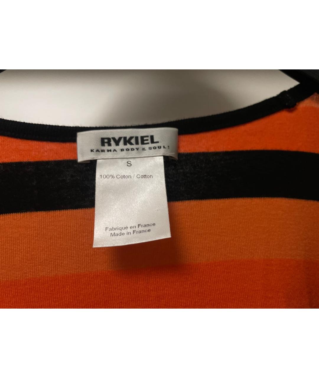 SONIA RYKIEL Мульти хлопковая футболка, фото 2