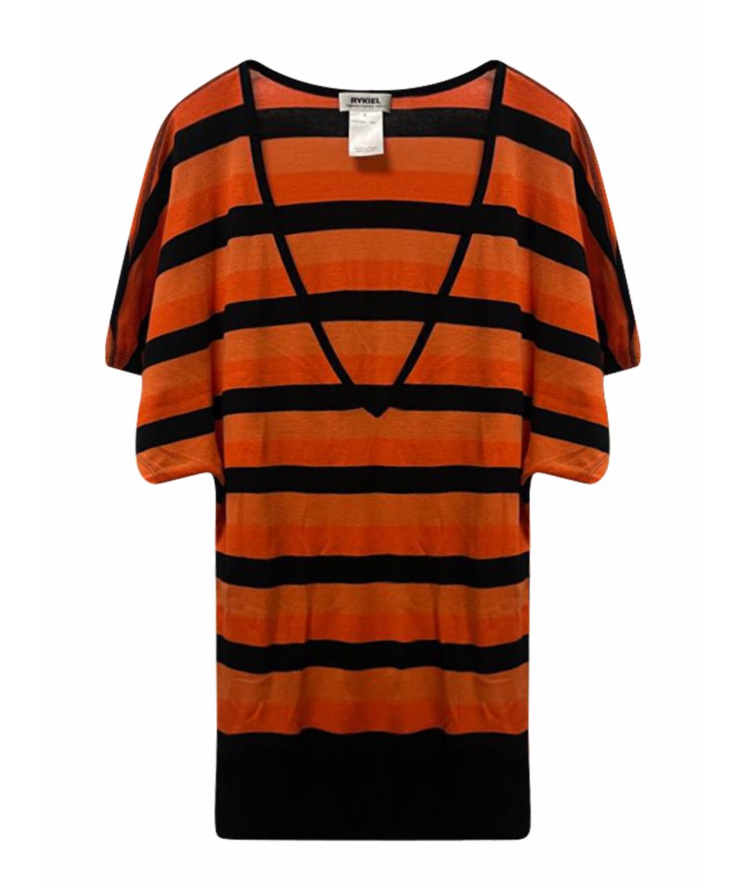 SONIA RYKIEL Мульти хлопковая футболка, фото 1