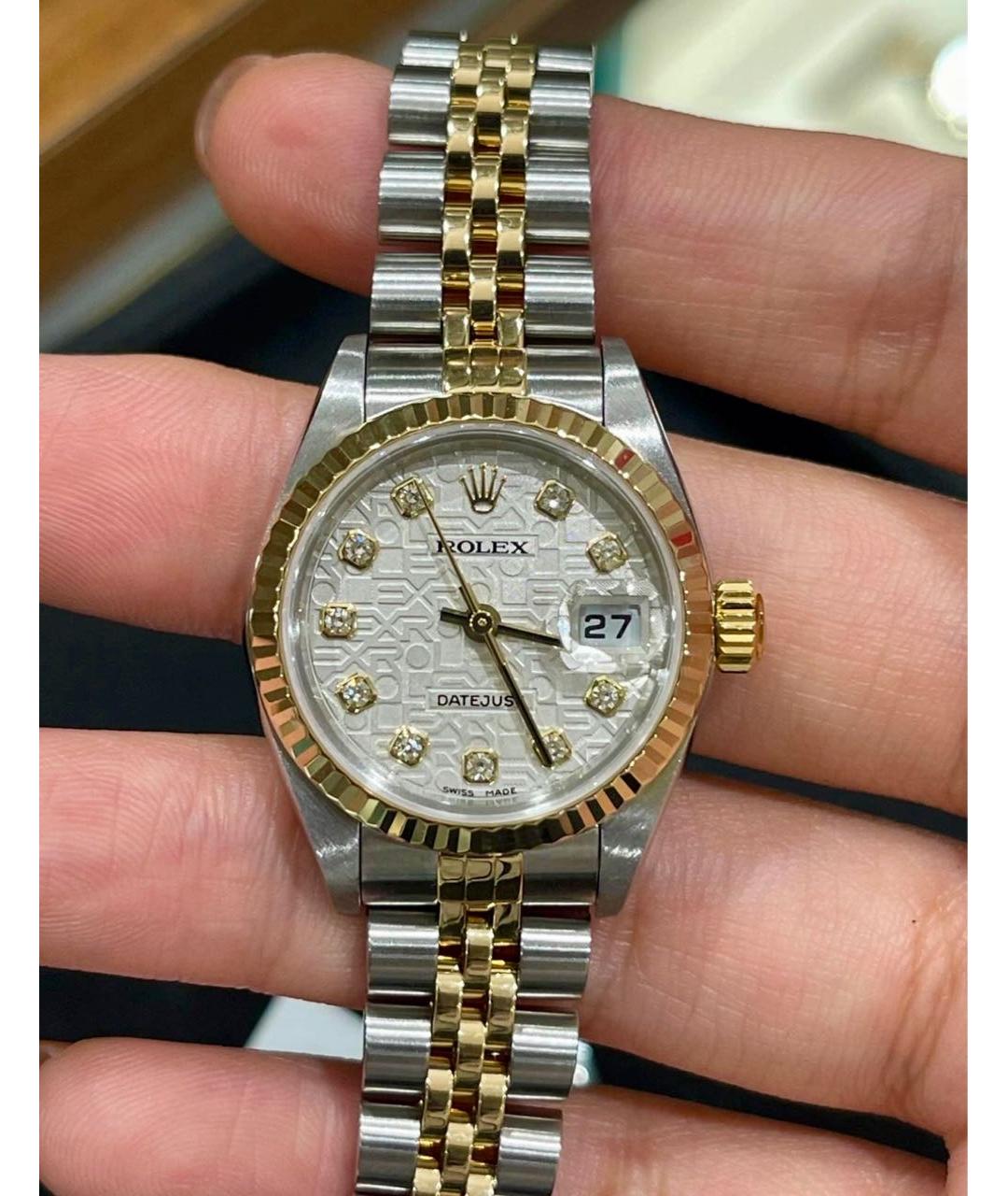 ROLEX Золотые часы из желтого золота, фото 4