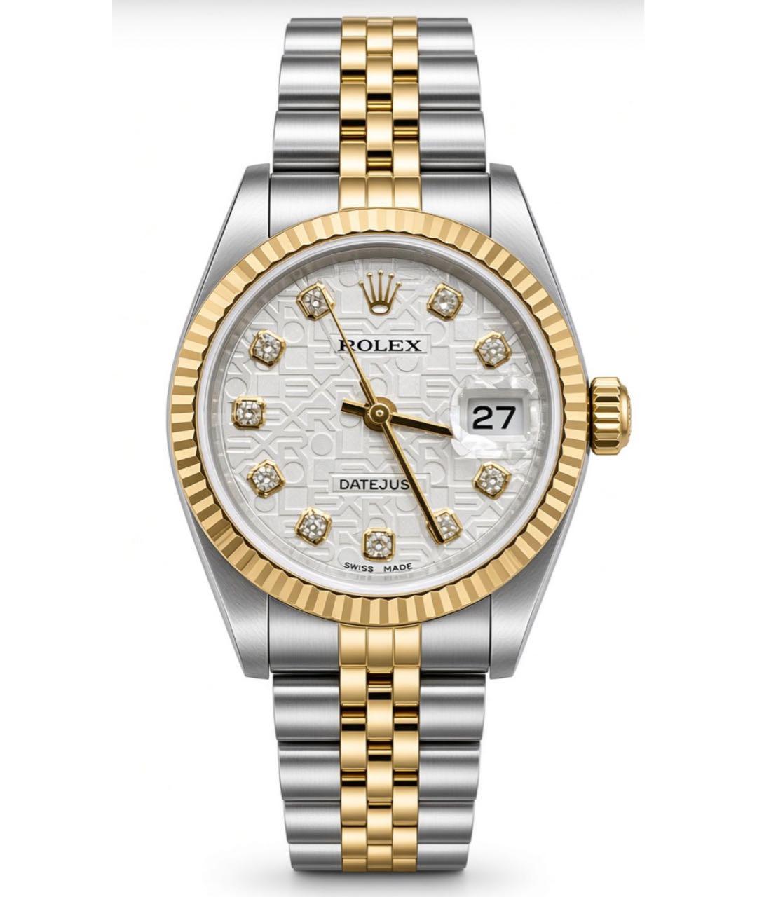 ROLEX Золотые часы из желтого золота, фото 8