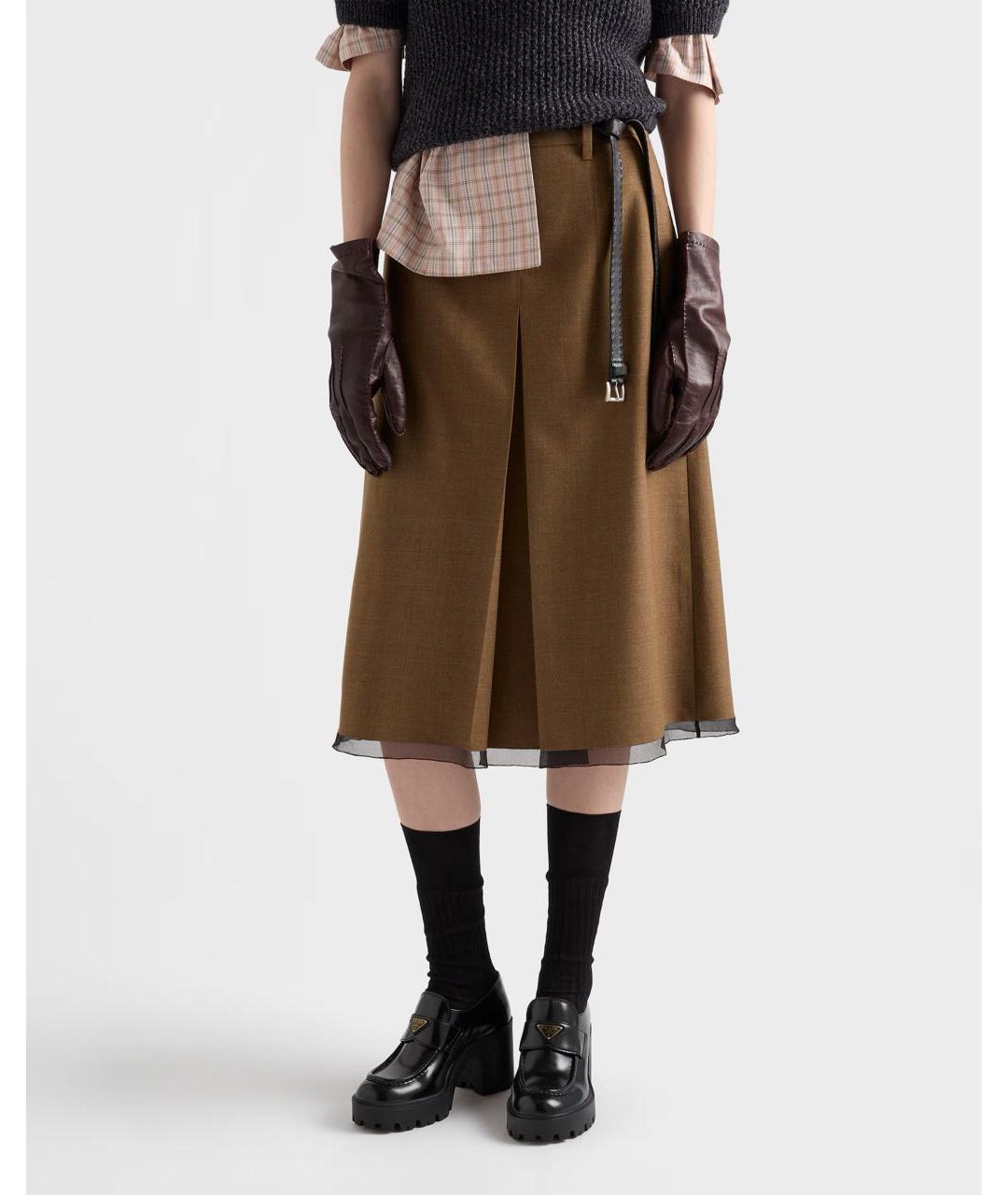 PRADA Черные кожаные туфли, фото 3