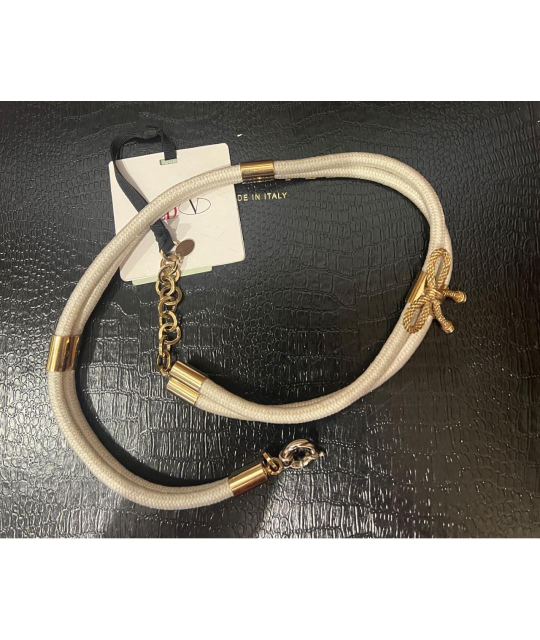 VALENTINO Белый ремень, фото 7