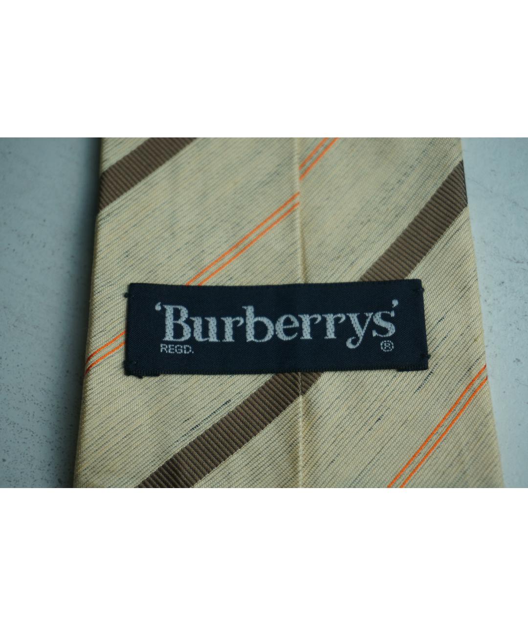 BURBERRY Коричневый галстук, фото 4