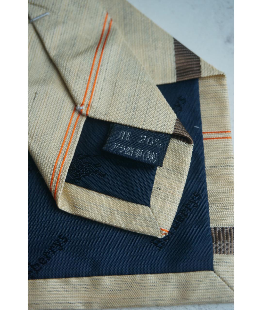 BURBERRY Коричневый галстук, фото 6