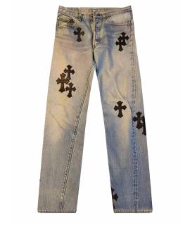 CHROME HEARTS Прямые джинсы