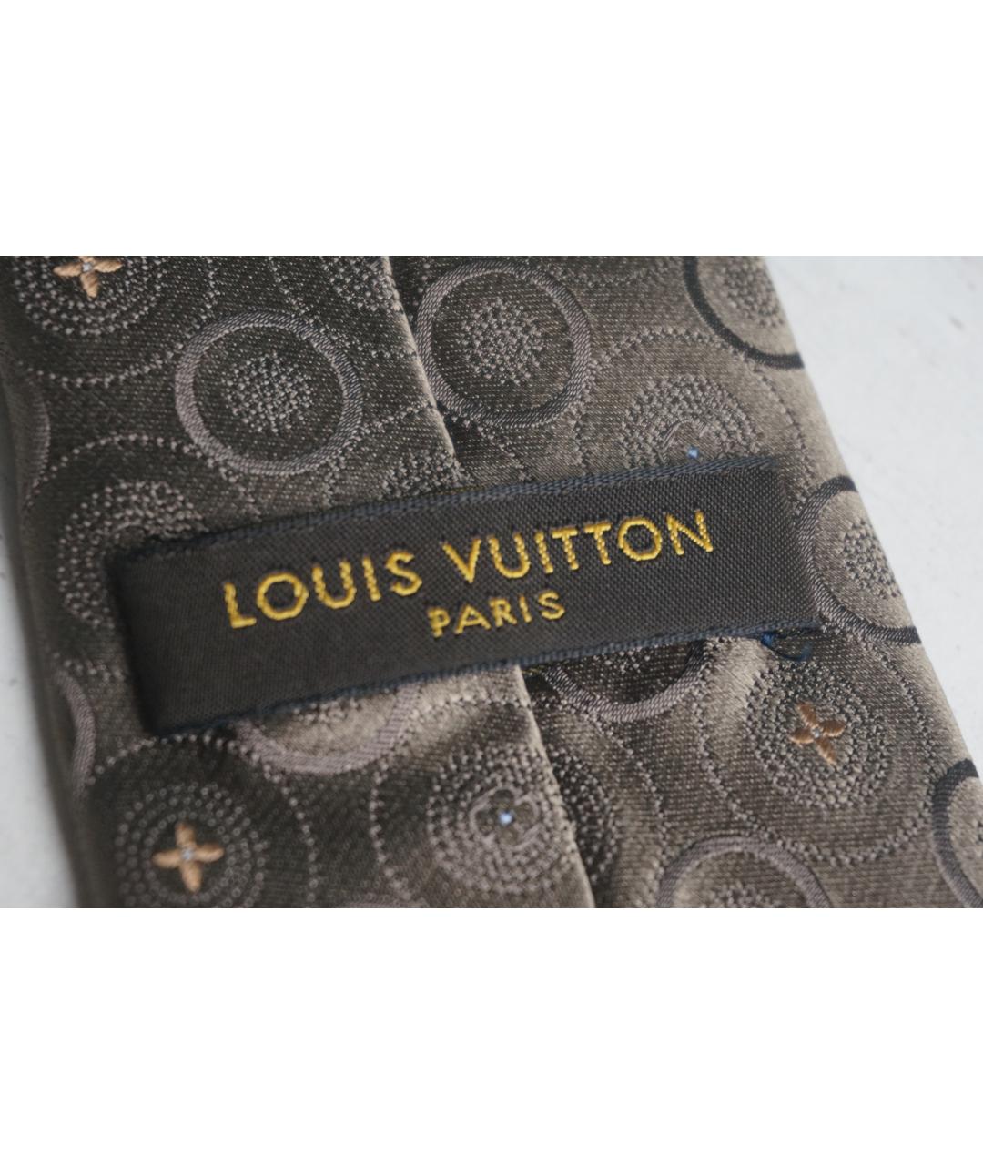 LOUIS VUITTON Шелковый галстук, фото 3