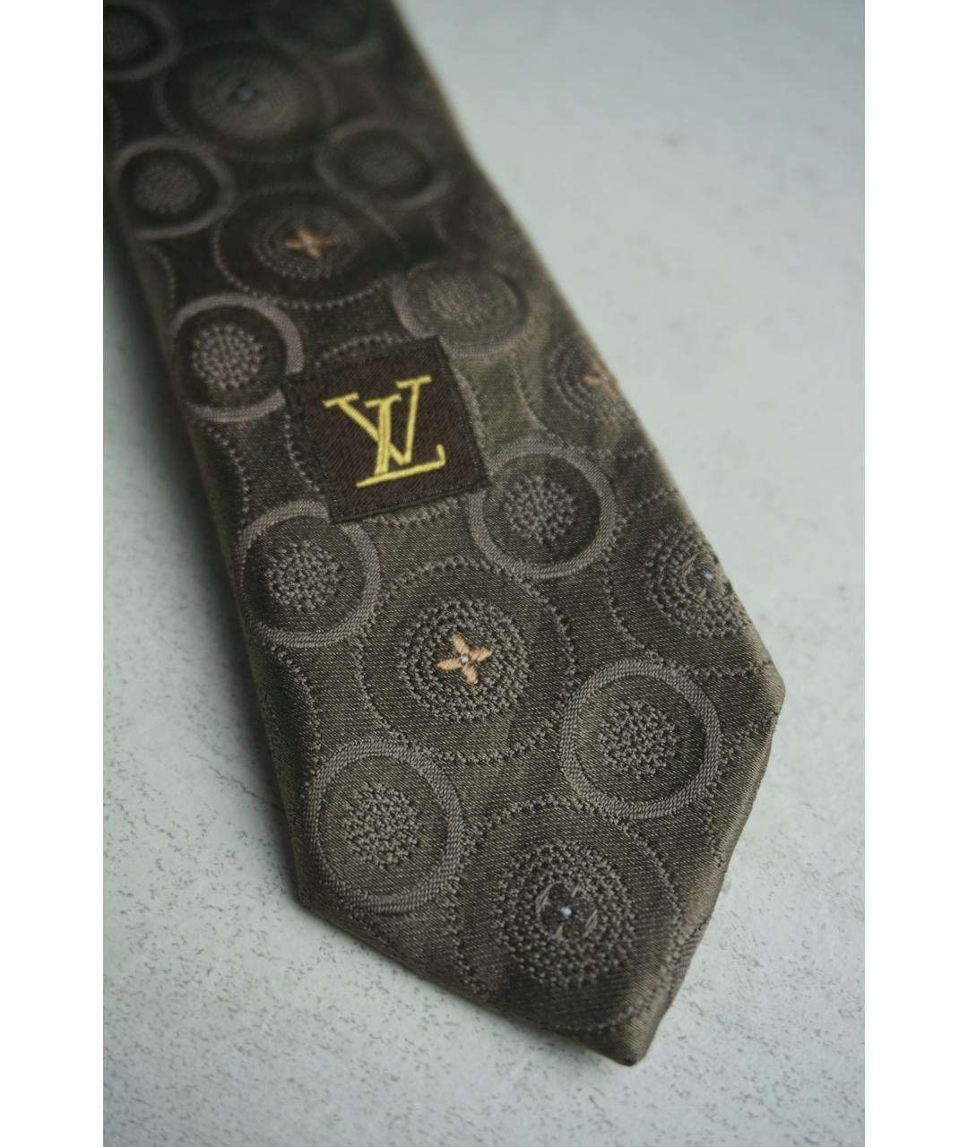 LOUIS VUITTON Шелковый галстук, фото 6