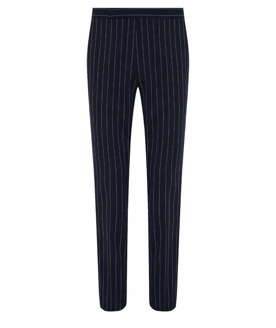 RALPH LAUREN PURPLE LABEL Темно-синие повседневные брюки, фото 1