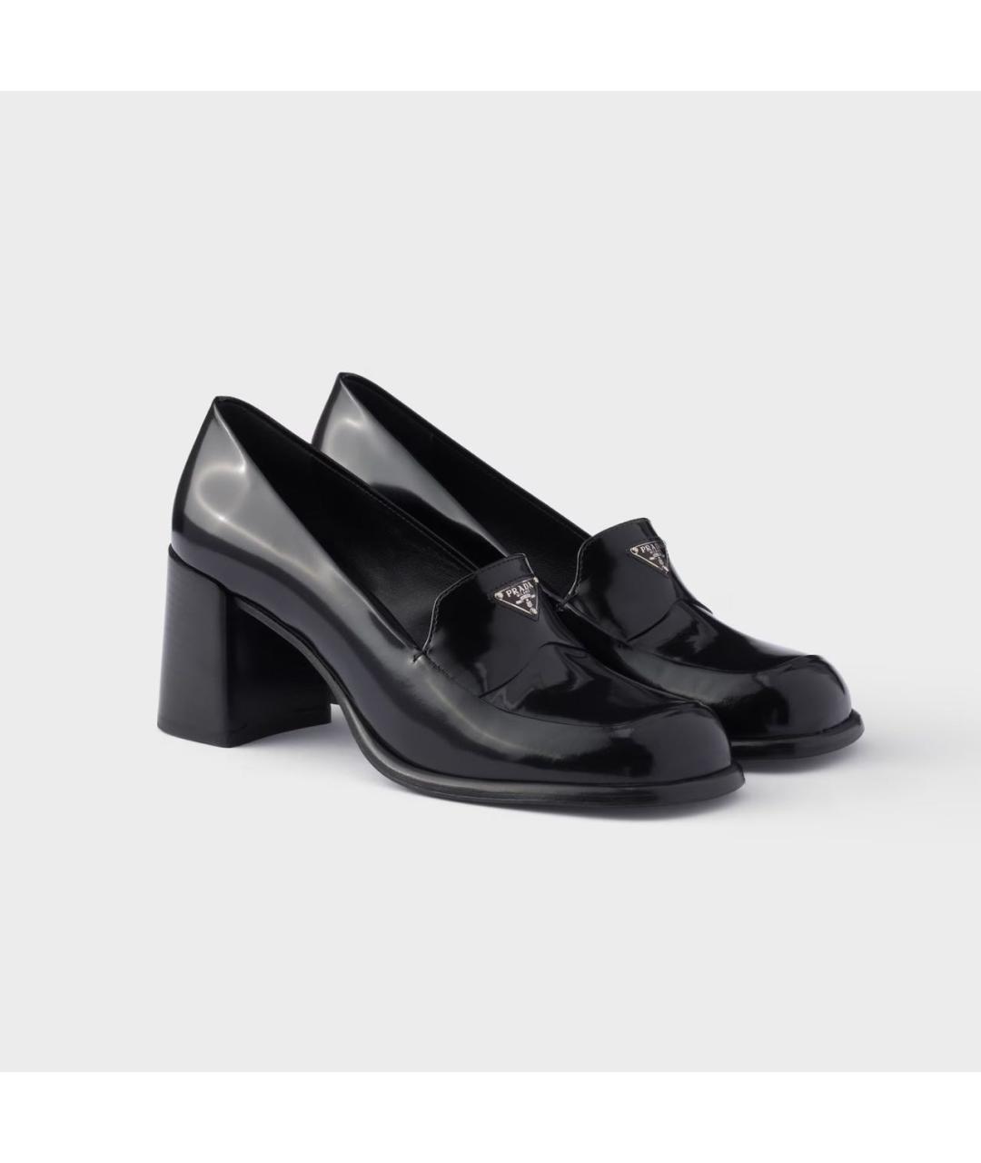 PRADA Черные туфли из лакированной кожи, фото 2