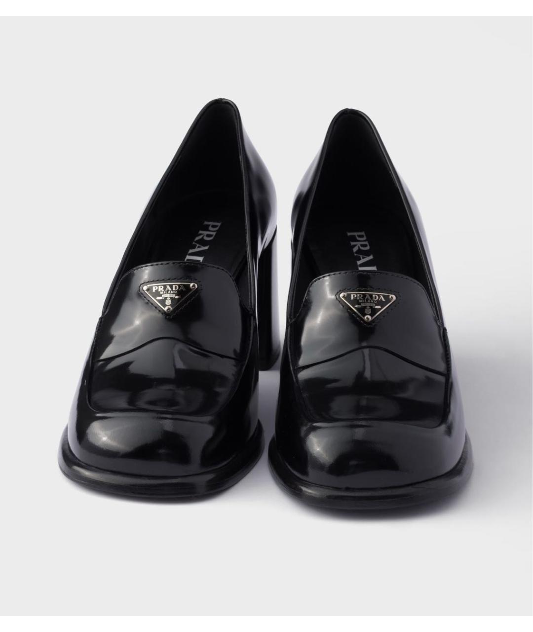 PRADA Черные туфли из лакированной кожи, фото 6