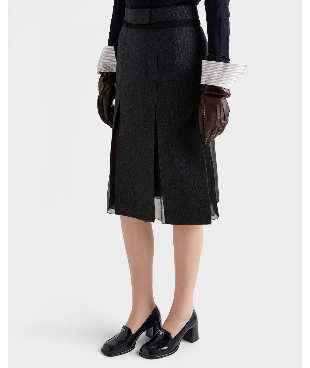 PRADA Черные туфли из лакированной кожи, фото 3
