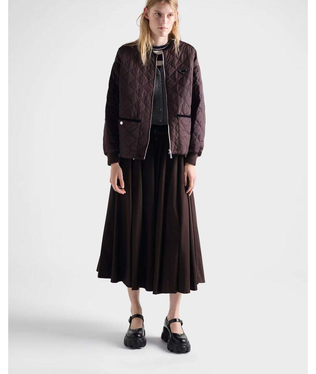 PRADA Черные кожаные туфли, фото 3