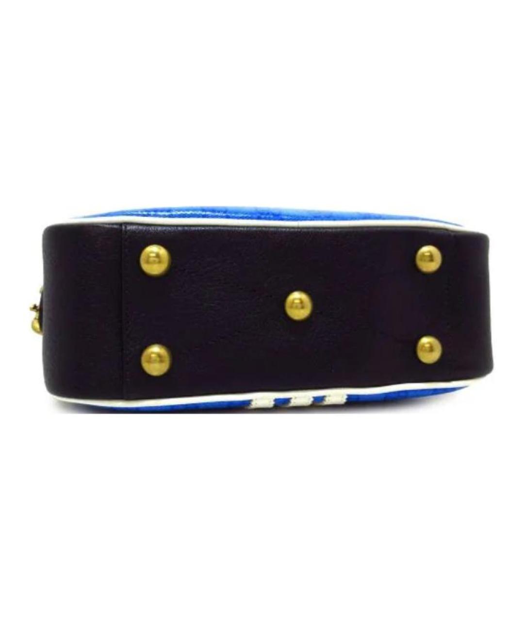 GUCCI Синяя сумка через плечо, фото 4