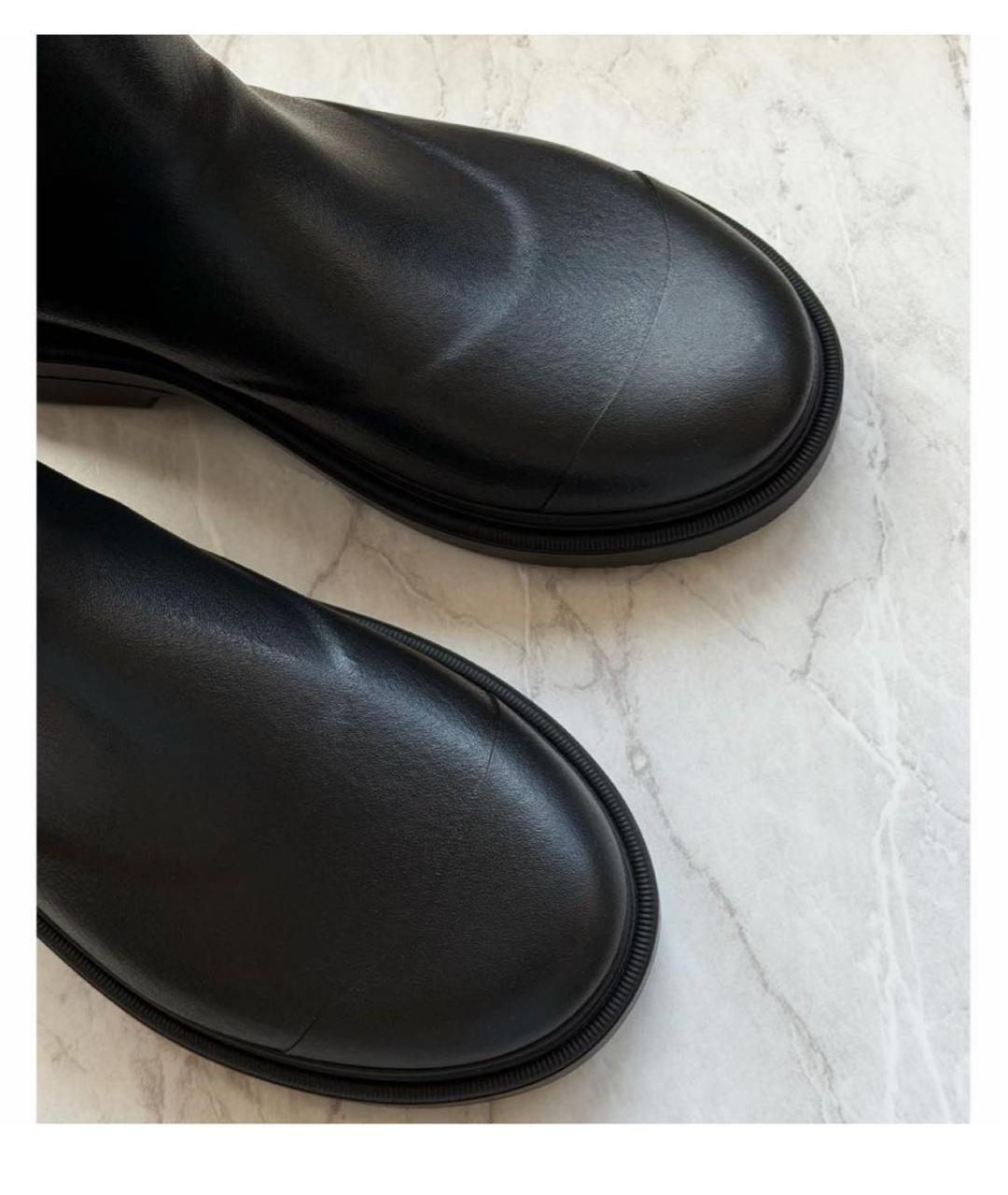 CHANEL Черные резиновые сапоги, фото 4
