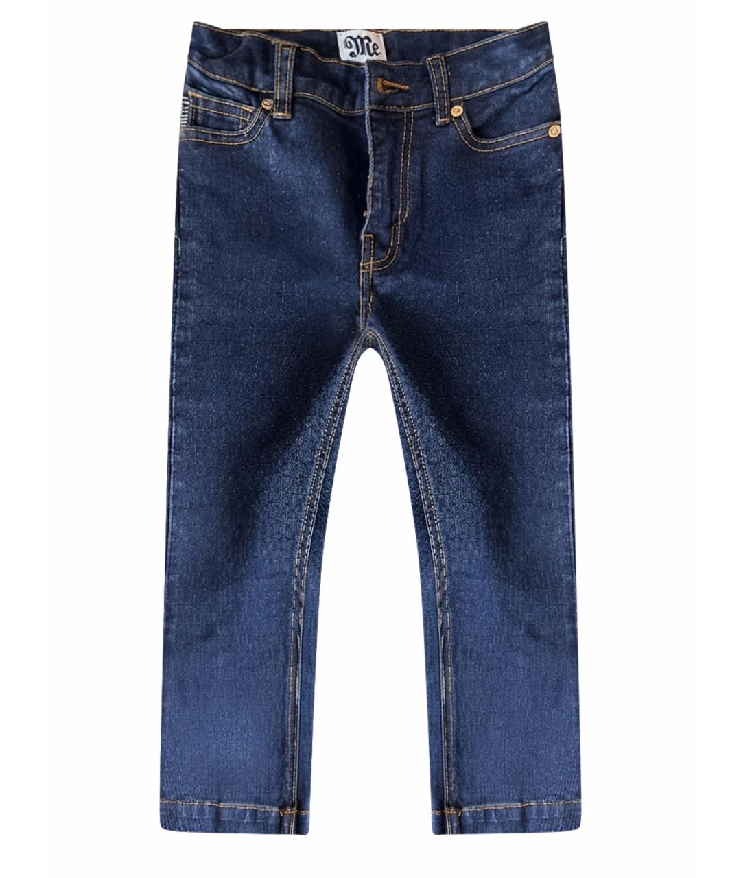 MOSCHINO JEANS Темно-синие детские джинсы, фото 1