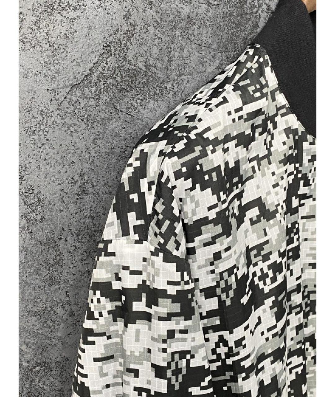 MARCELO BURLON Серая нейлоновая куртка, фото 5