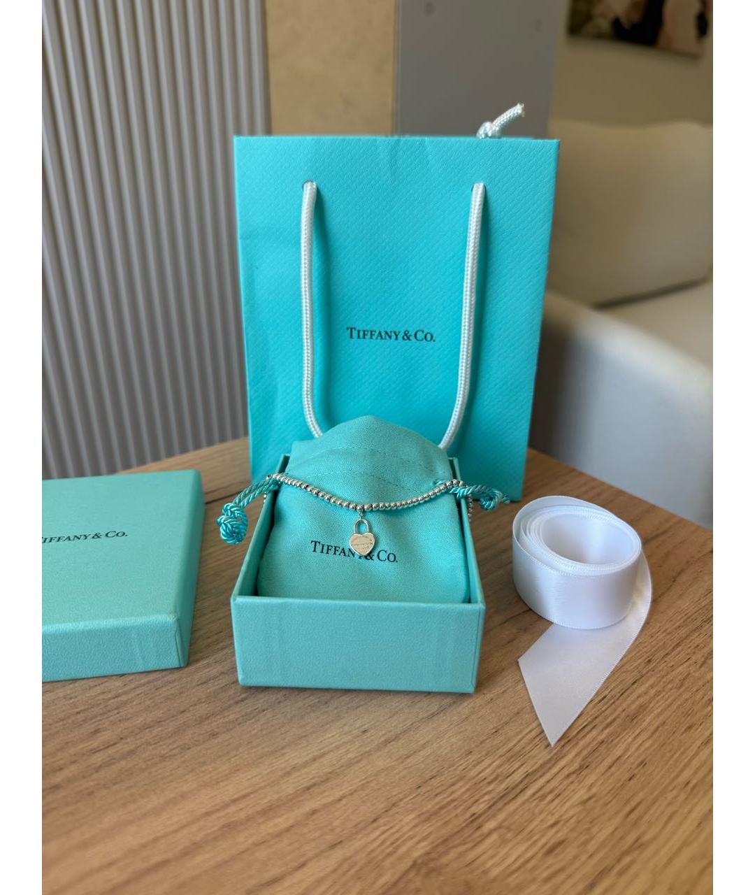 TIFFANY&CO Серебряный серебряный браслет, фото 2