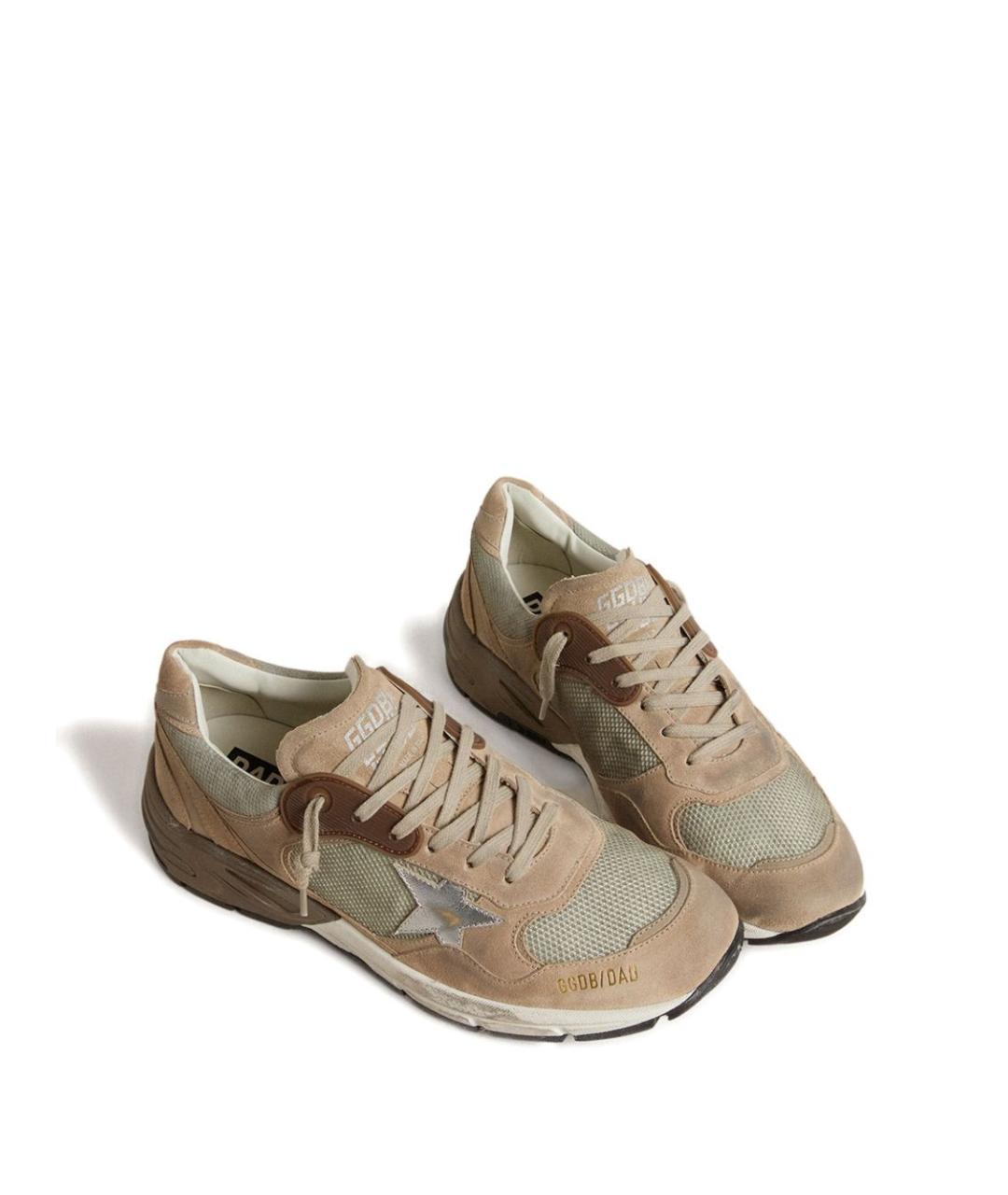 GOLDEN GOOSE Мульти кожаные низкие ботинки, фото 3