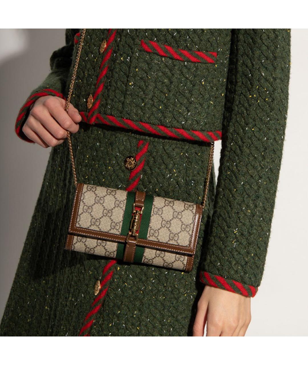 GUCCI Бежевая сумка через плечо, фото 4
