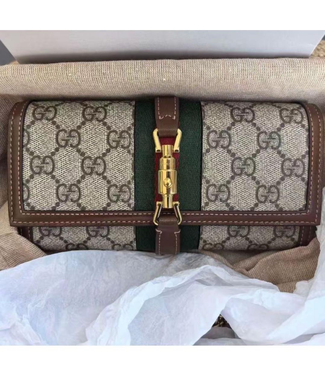 GUCCI Бежевая сумка через плечо, фото 7