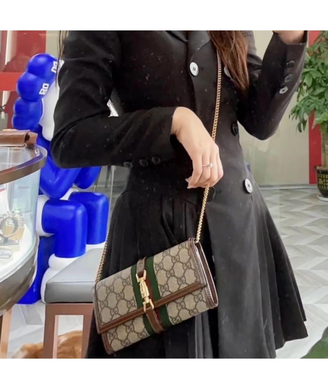 GUCCI Бежевая сумка через плечо, фото 8