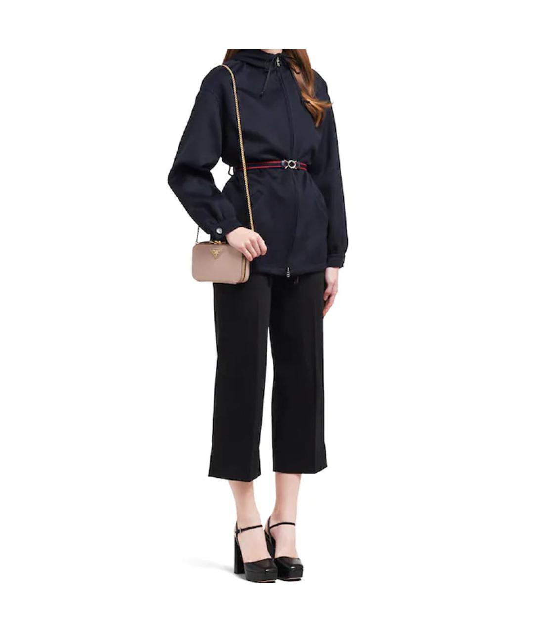 PRADA Розовая кожаная поясная сумка, фото 4