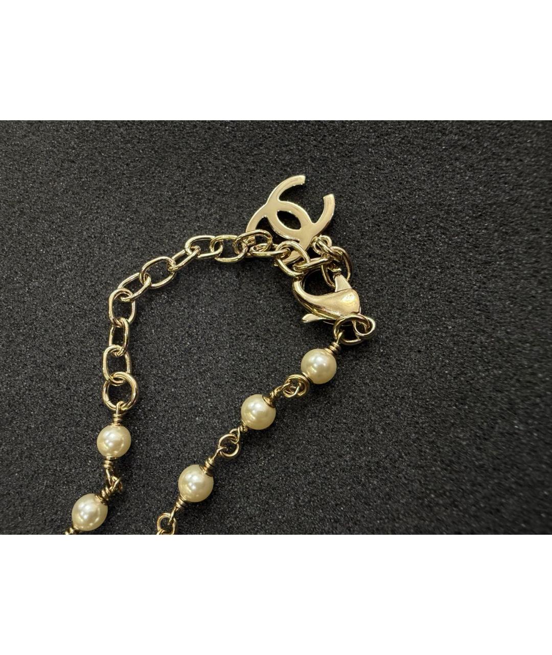 CHANEL Черное колье, фото 6
