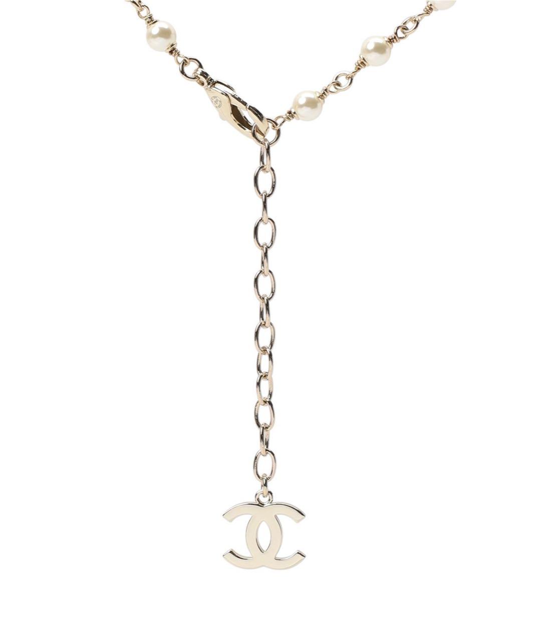 CHANEL Черное колье, фото 3