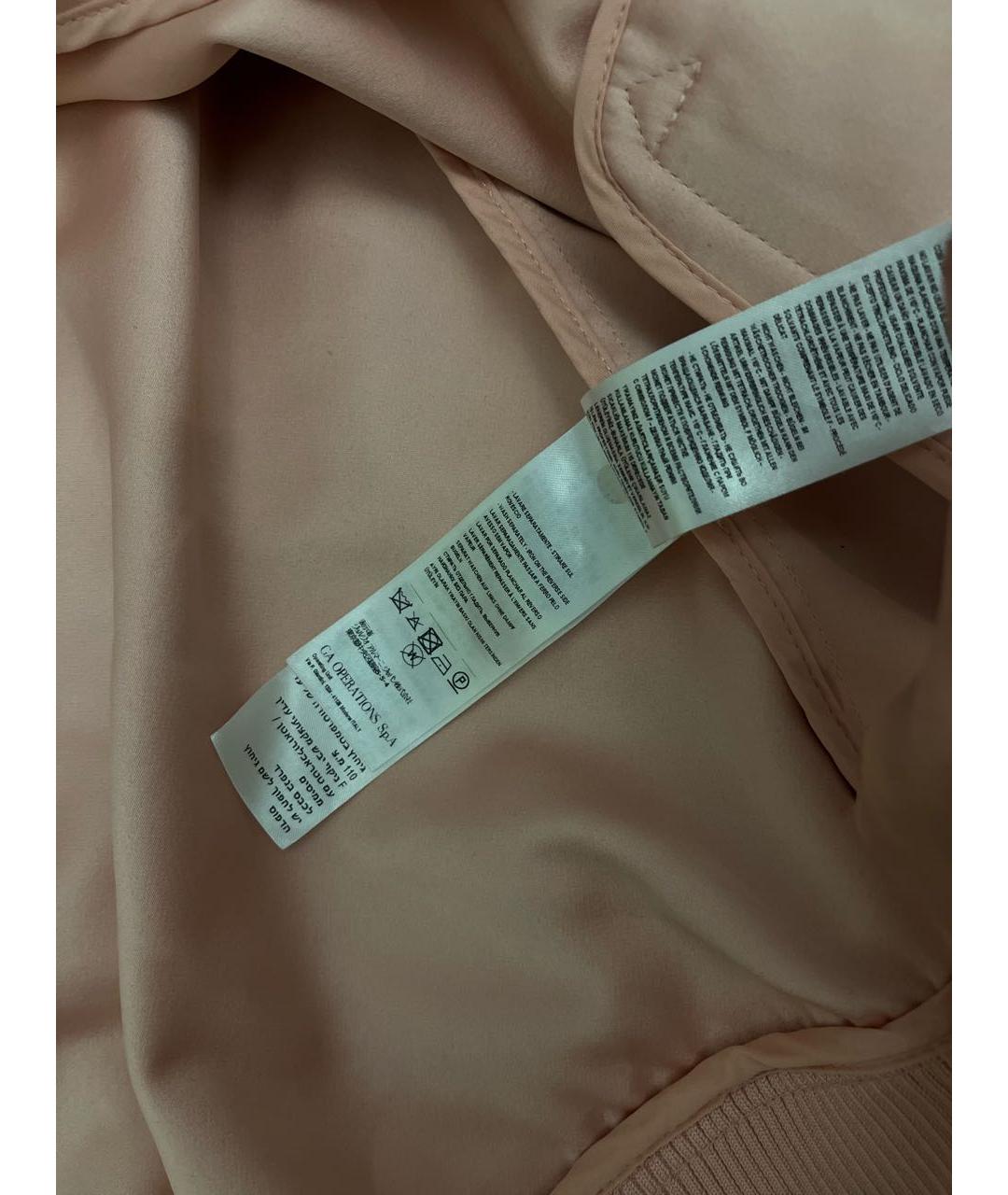 ARMANI EXCHANGE Розовая полиэстеровая куртка, фото 4