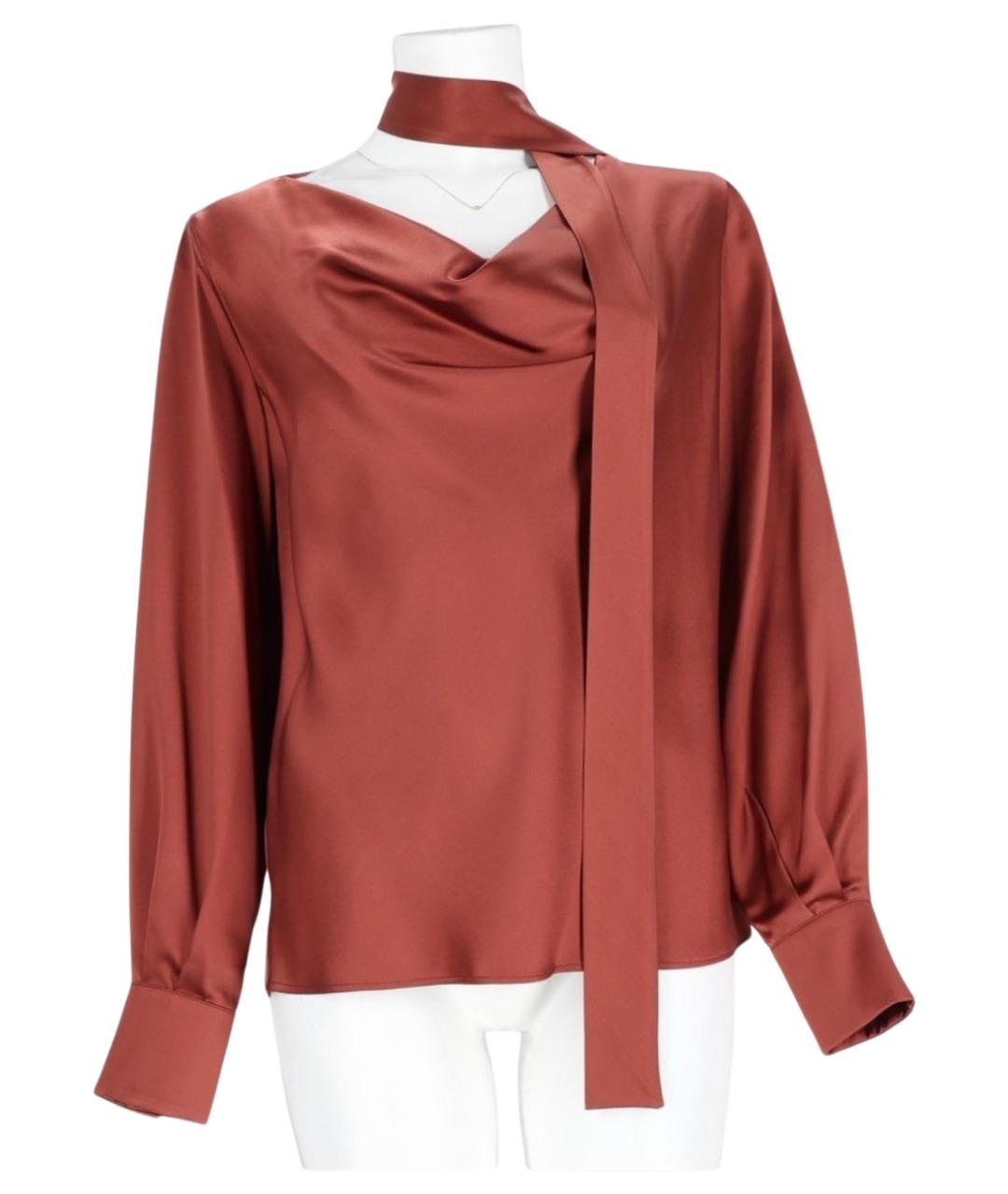 MAX MARA Шелковая блузы, фото 3
