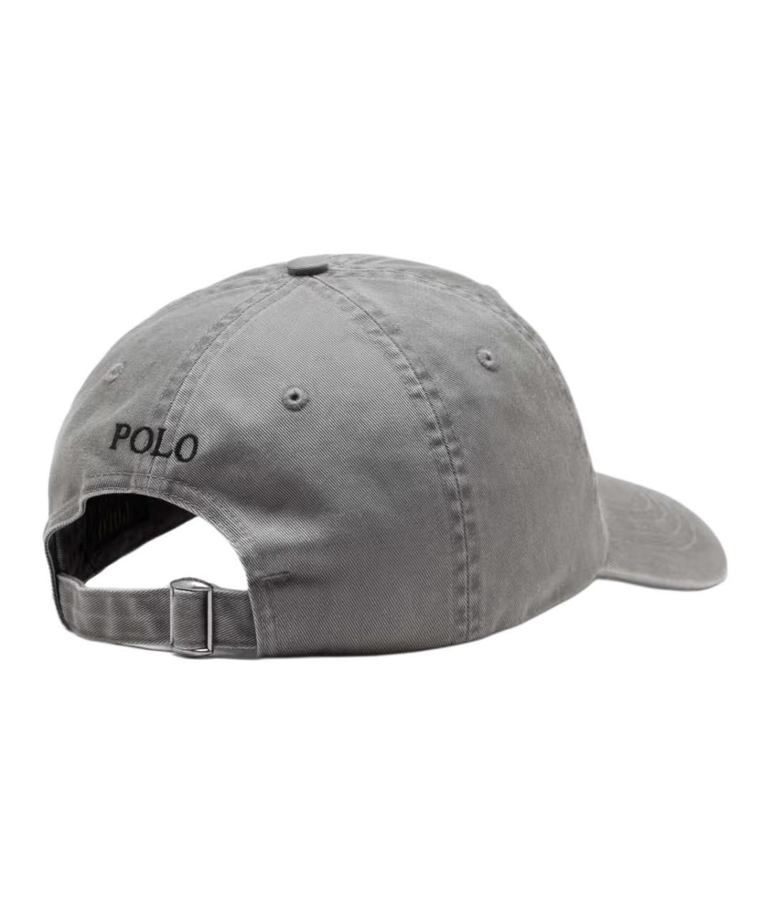 POLO RALPH LAUREN Серая кепка, фото 2