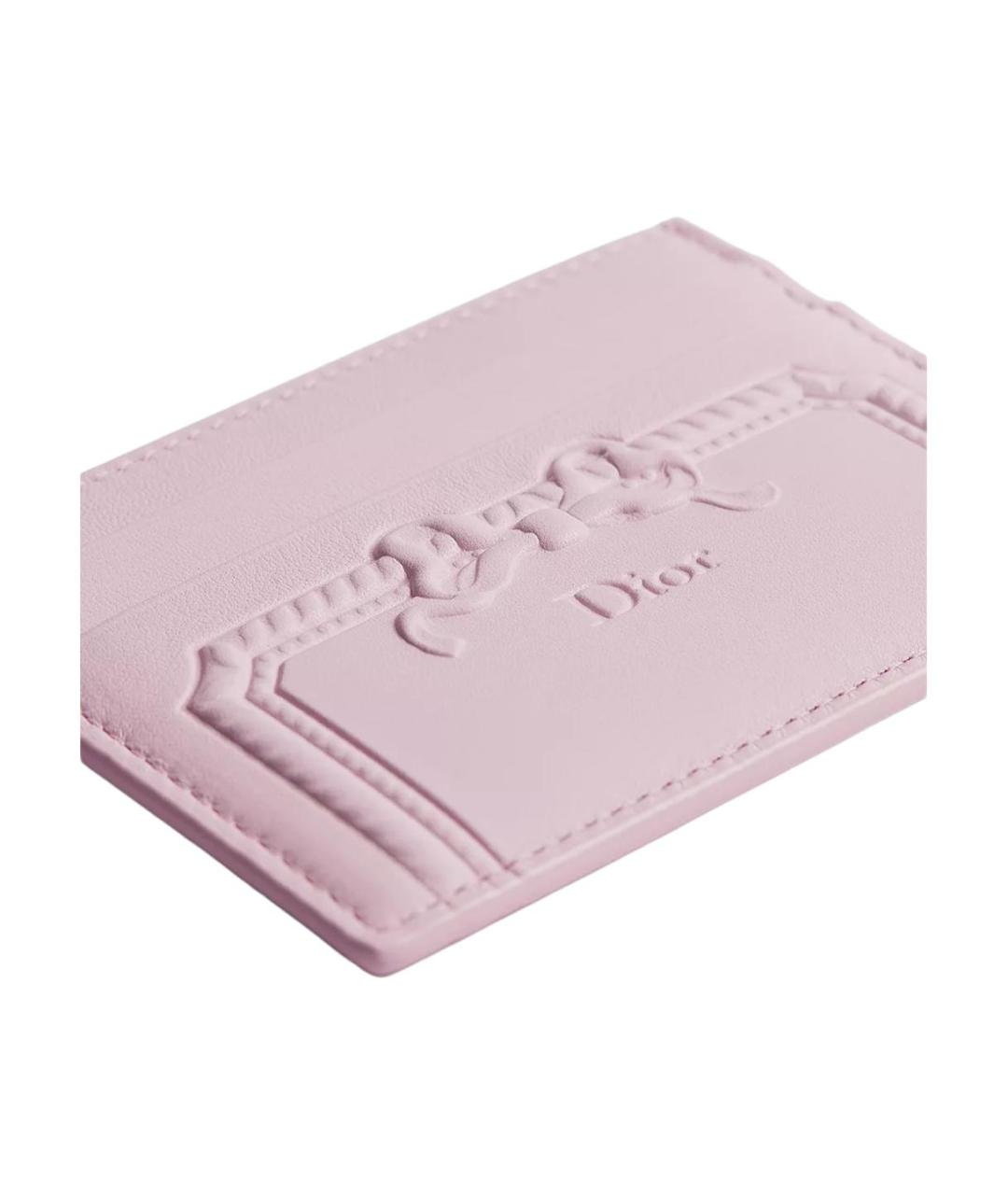 CHRISTIAN DIOR Розовый кардхолдер, фото 4