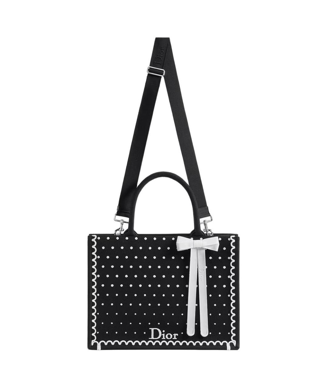 CHRISTIAN DIOR Черная сумка через плечо, фото 2
