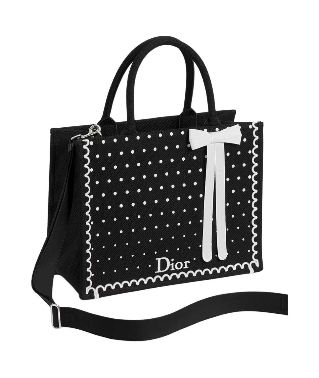 CHRISTIAN DIOR Черная сумка через плечо, фото 3