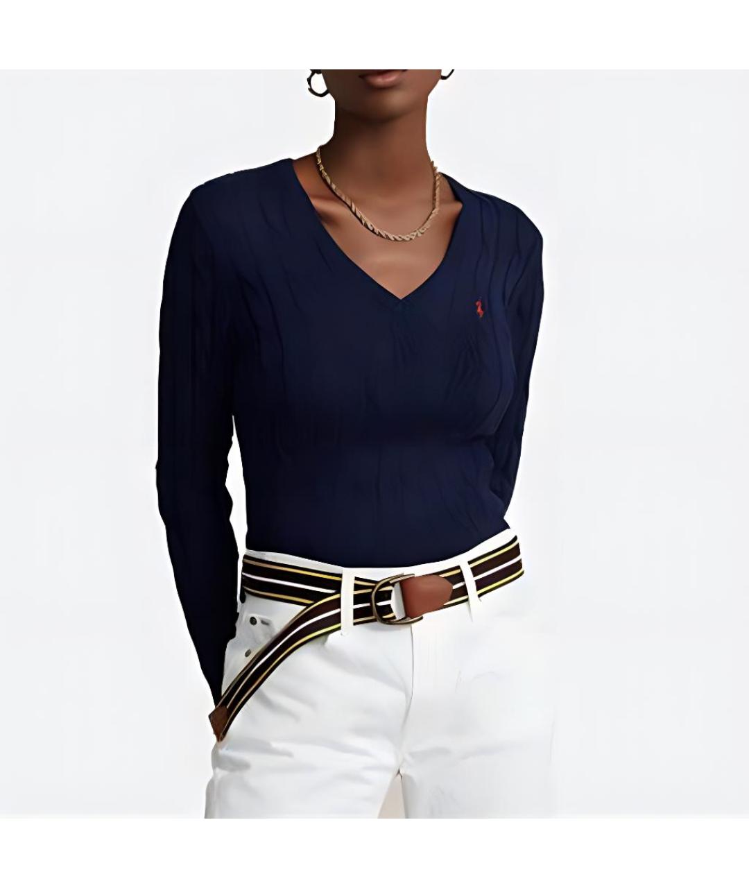 POLO RALPH LAUREN Темно-синий джемпер / свитер, фото 3