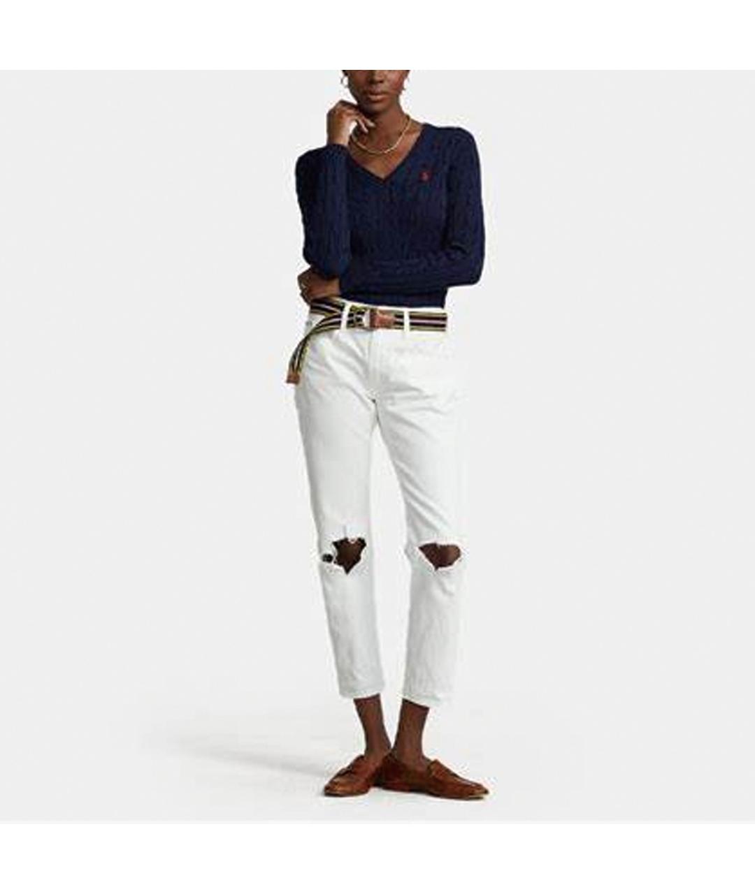 POLO RALPH LAUREN Темно-синий джемпер / свитер, фото 4
