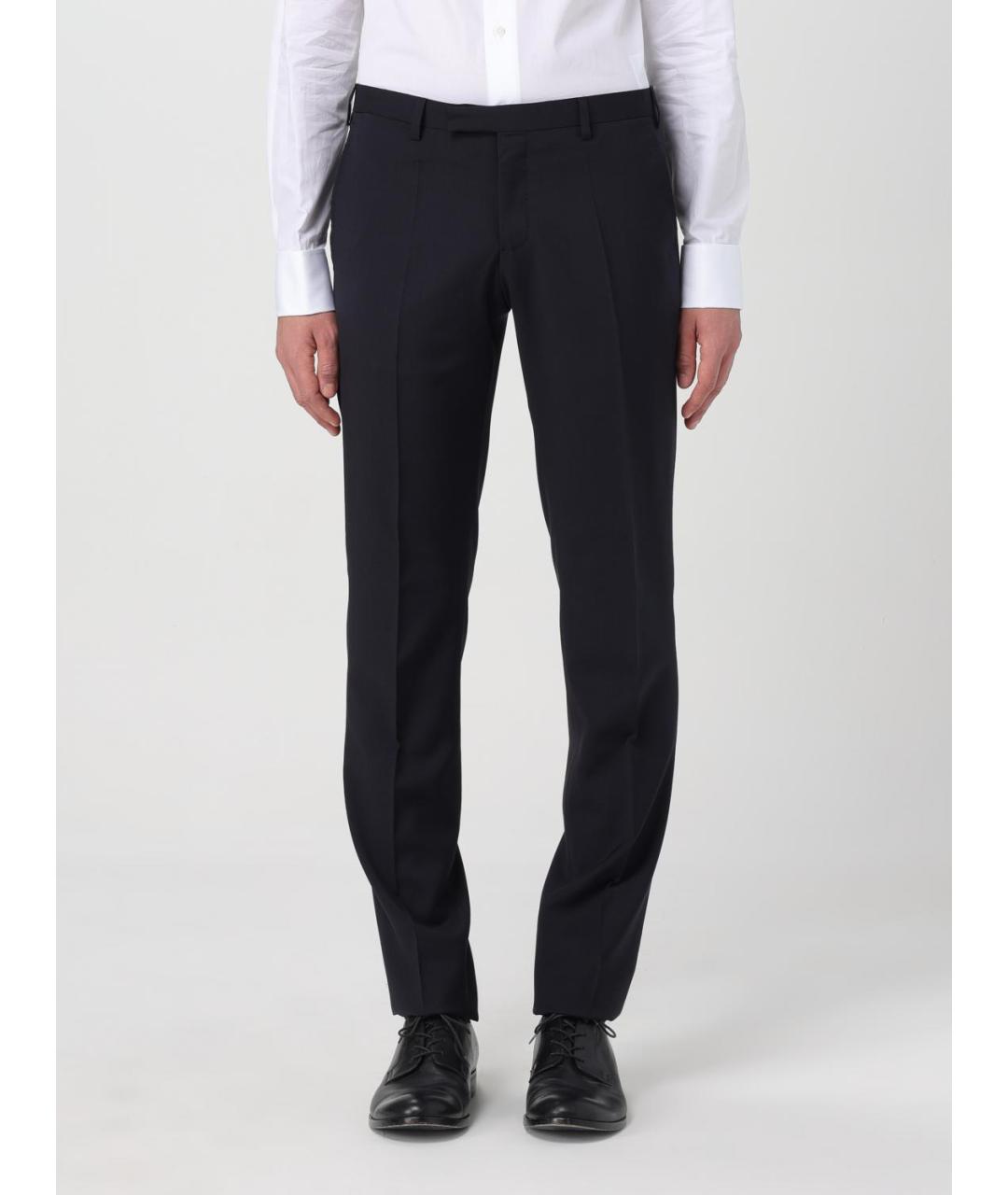 EMPORIO ARMANI Темно-синий классический костюм, фото 6