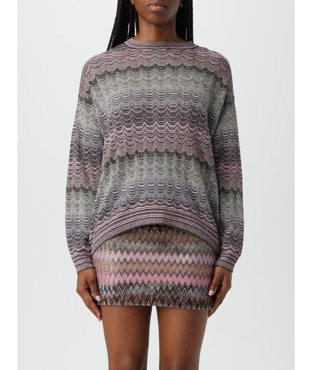 MISSONI Мульти вискозный джемпер / свитер, фото 6