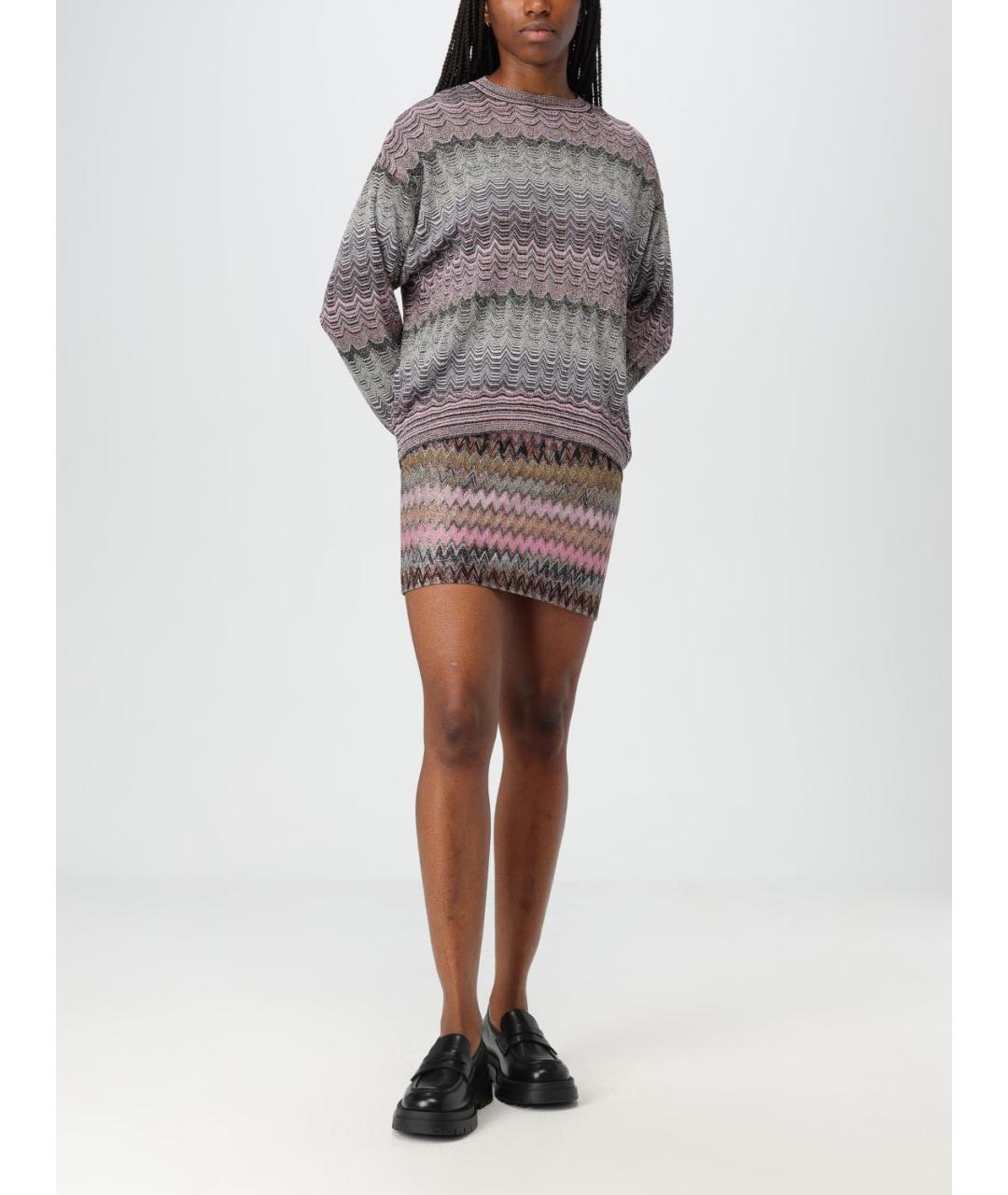 MISSONI Мульти вискозный джемпер / свитер, фото 2