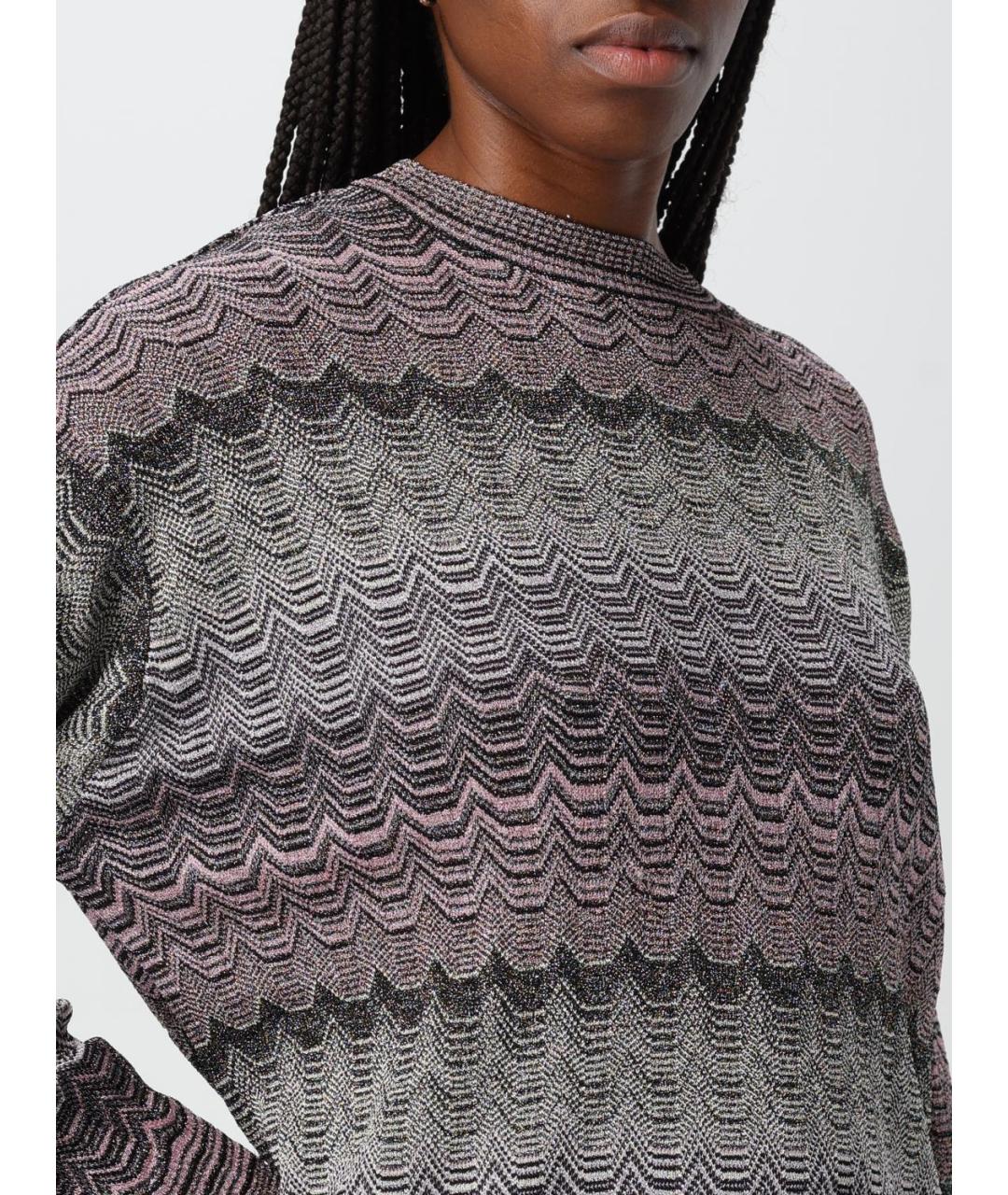 MISSONI Мульти вискозный джемпер / свитер, фото 5
