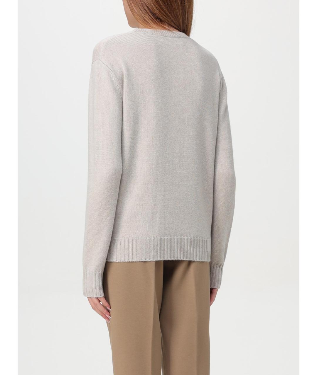 MAX MARA Бежевый кашемировый джемпер / свитер, фото 3