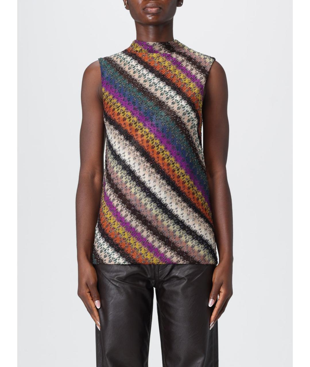MISSONI Мульти вискозная майка, фото 1