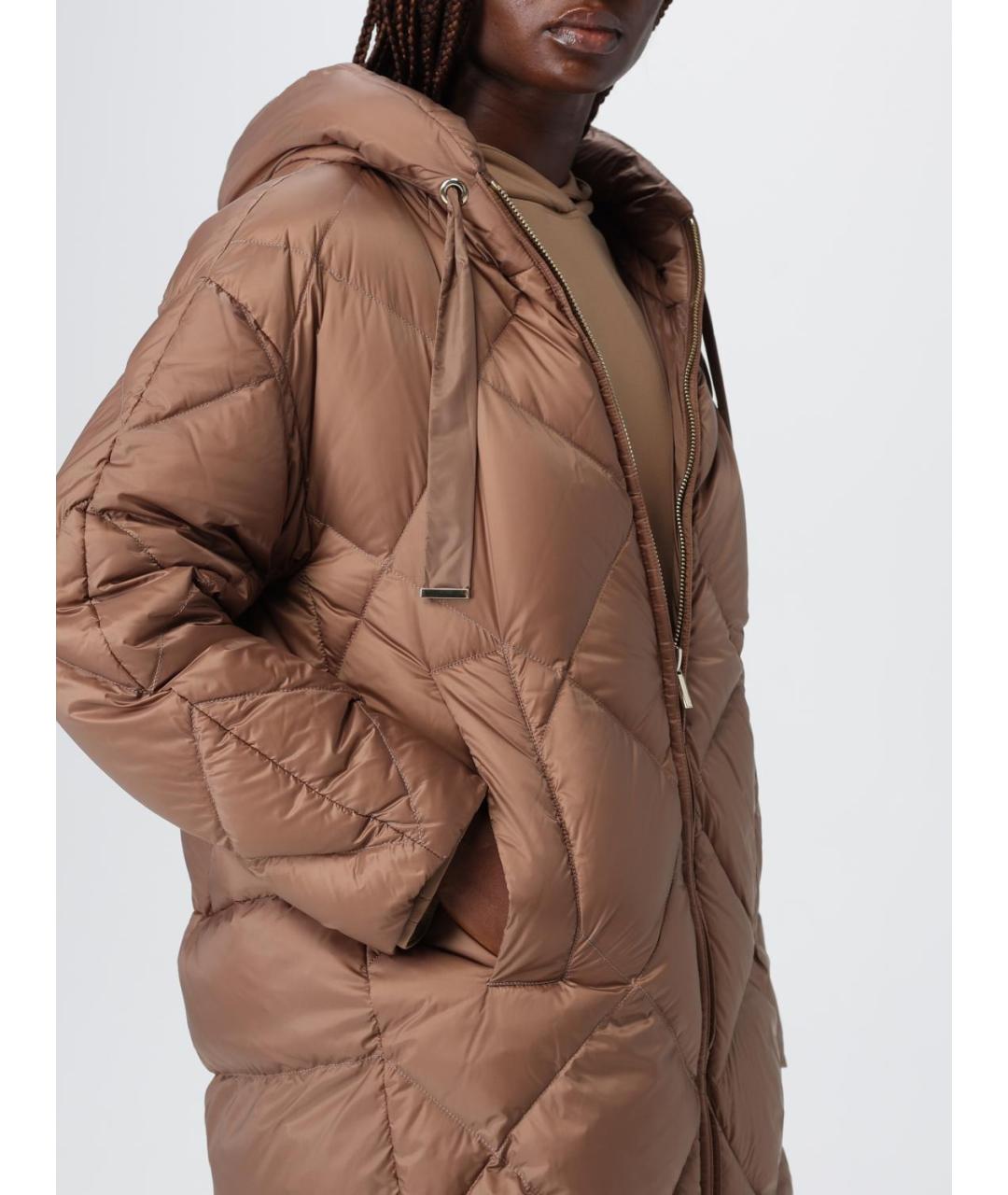 MAX MARA Коричневая куртка, фото 5