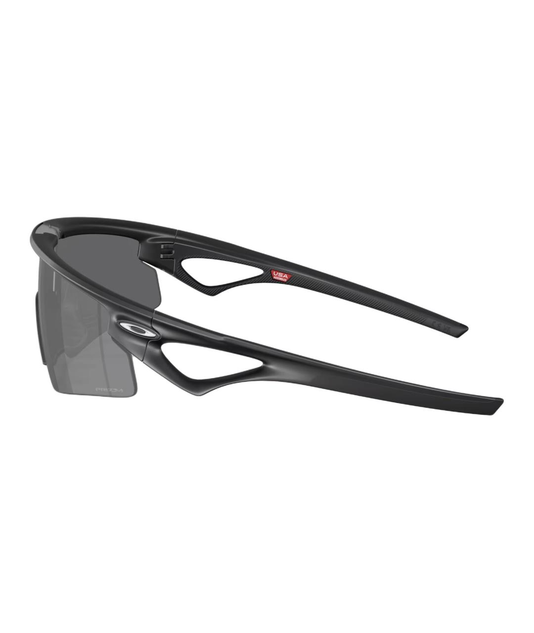 OAKLEY Черные пластиковые солнцезащитные очки, фото 3