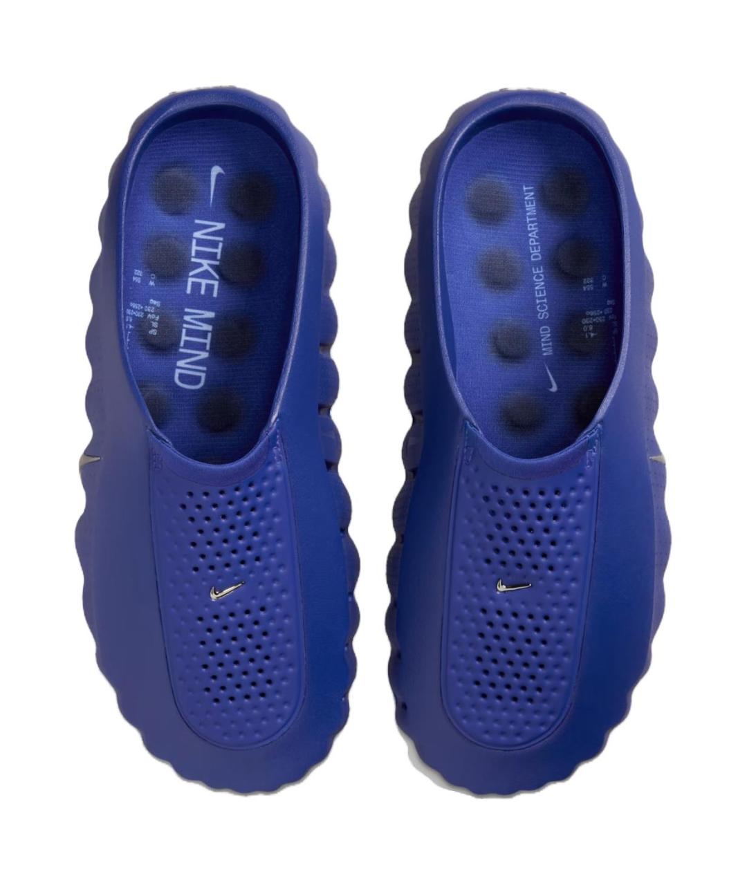 NIKE Синие мюли, фото 4